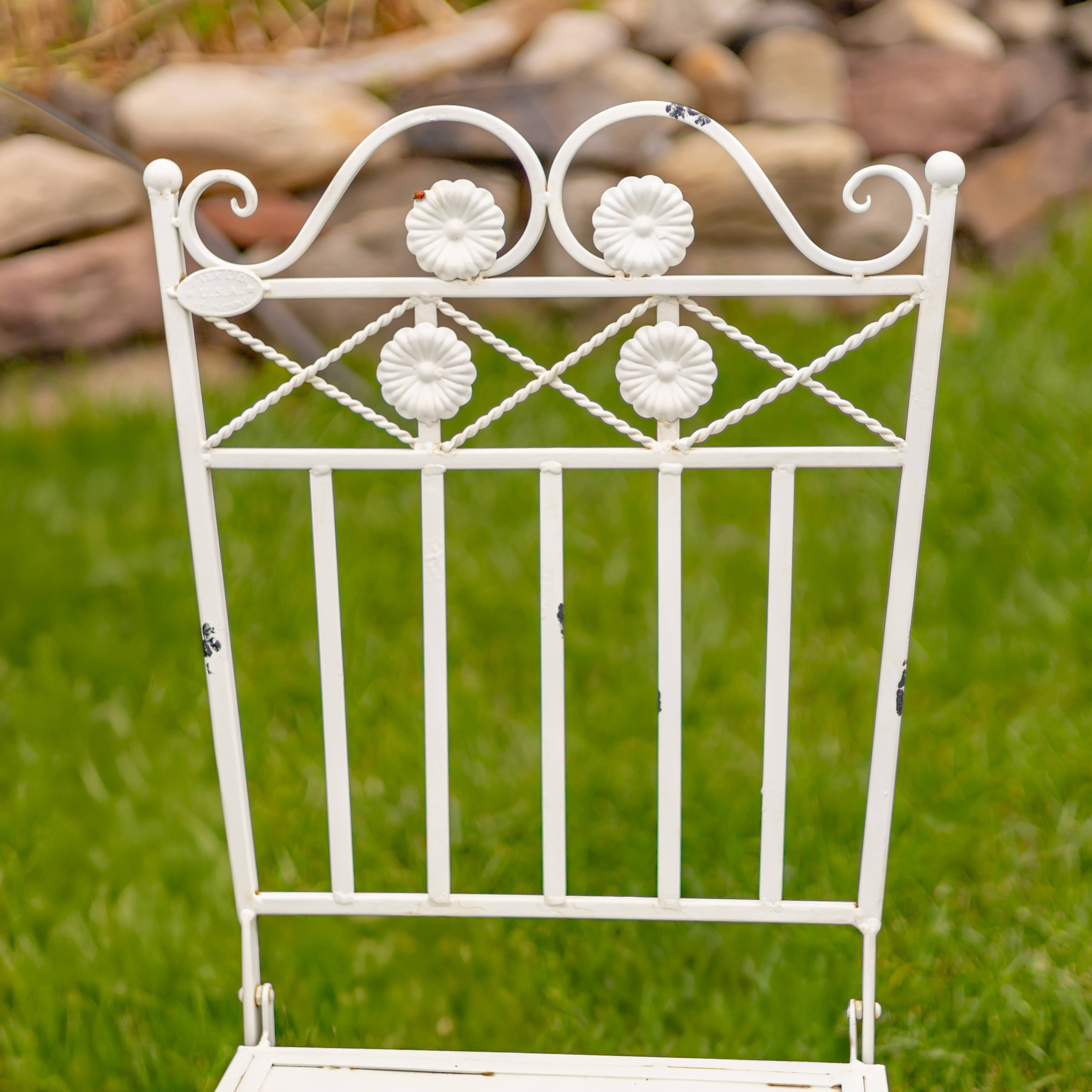 Zaer Ltd. International - Wholesale Patio Set - "Copenhagen 1843" Round Chair and Table- 3PC/ST- 3 Colors18