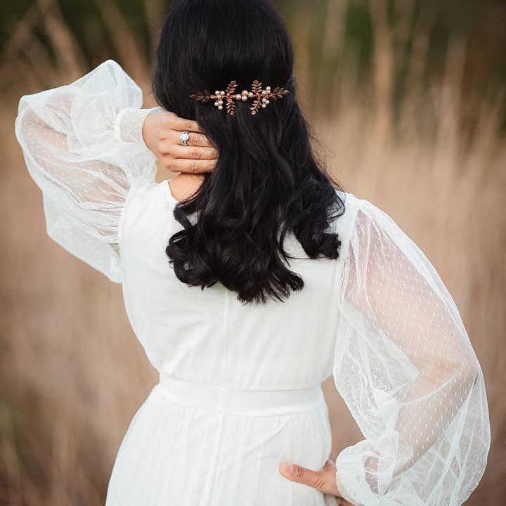 Sara Brosious Bridal & Special Occasion Accessories – Engroshandel Hårnål – Jane Hår Kam1