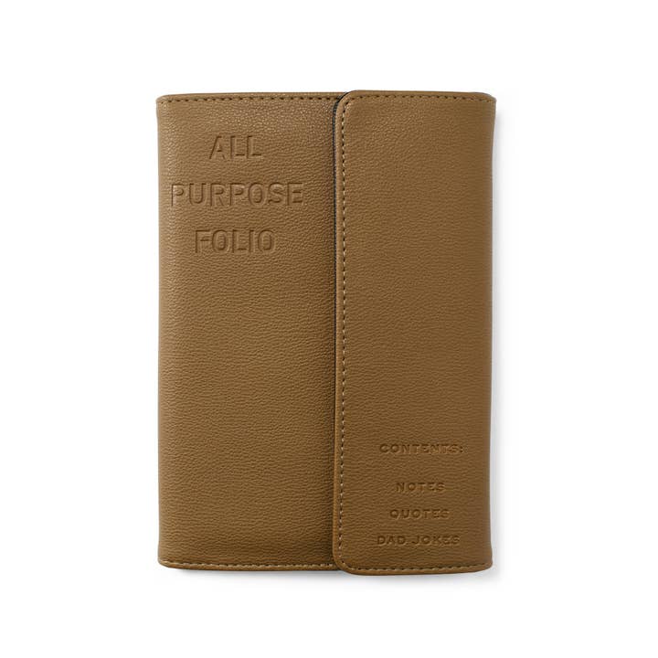 DAD FOLIO JOURNAL WITH PEN for wholesale by Fringe Studio