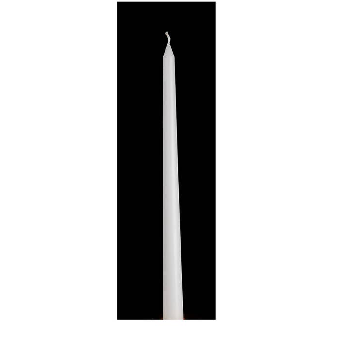 Cónicas sem perfume de 12" Branco 12/Monitor por atacado de IH Casa Decor