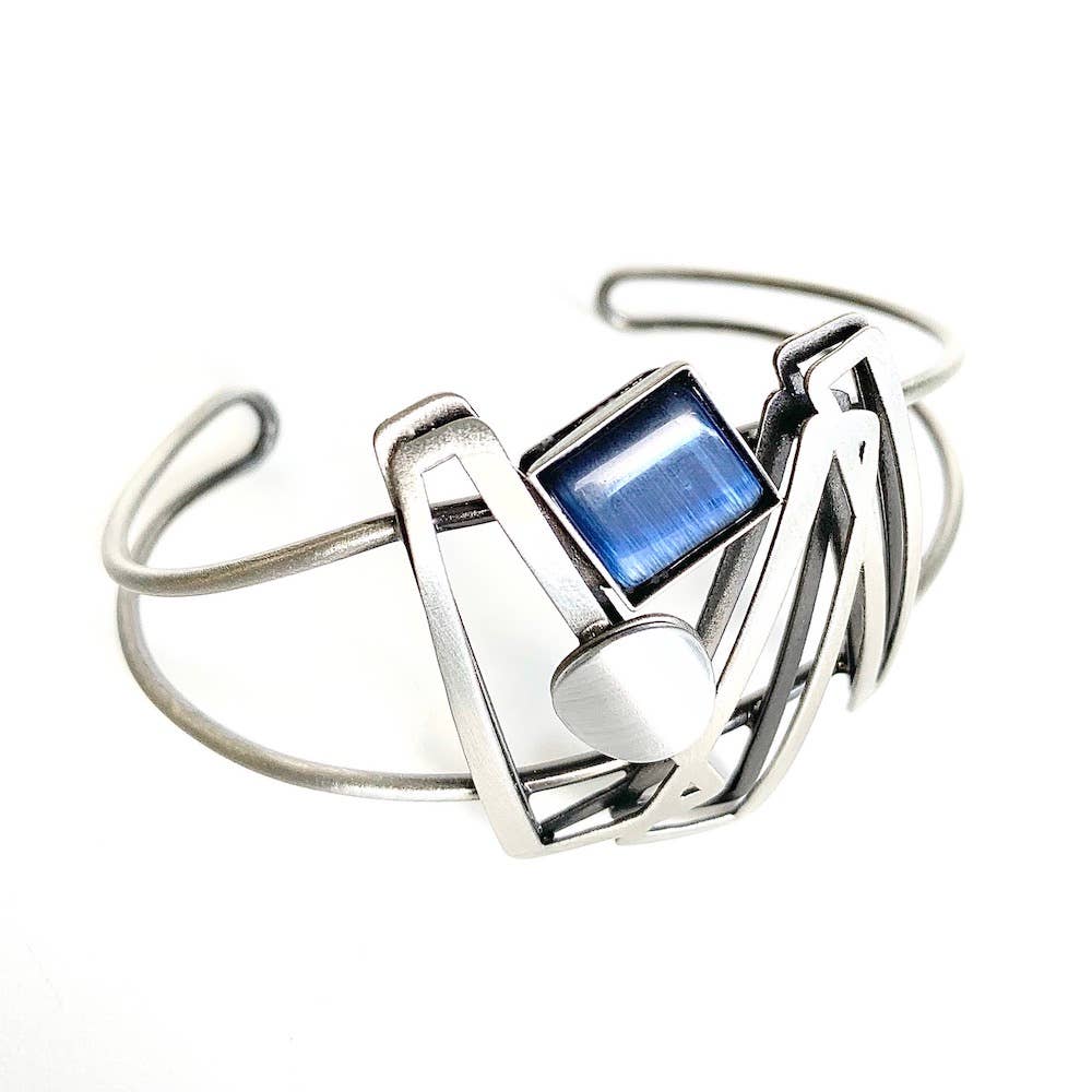 Christophe Poly / Crono Design - Vente Bracelet manchette - BRACELETS (B) - Manchette en fil en tailles 1 et 2, toutes deux ajustables3