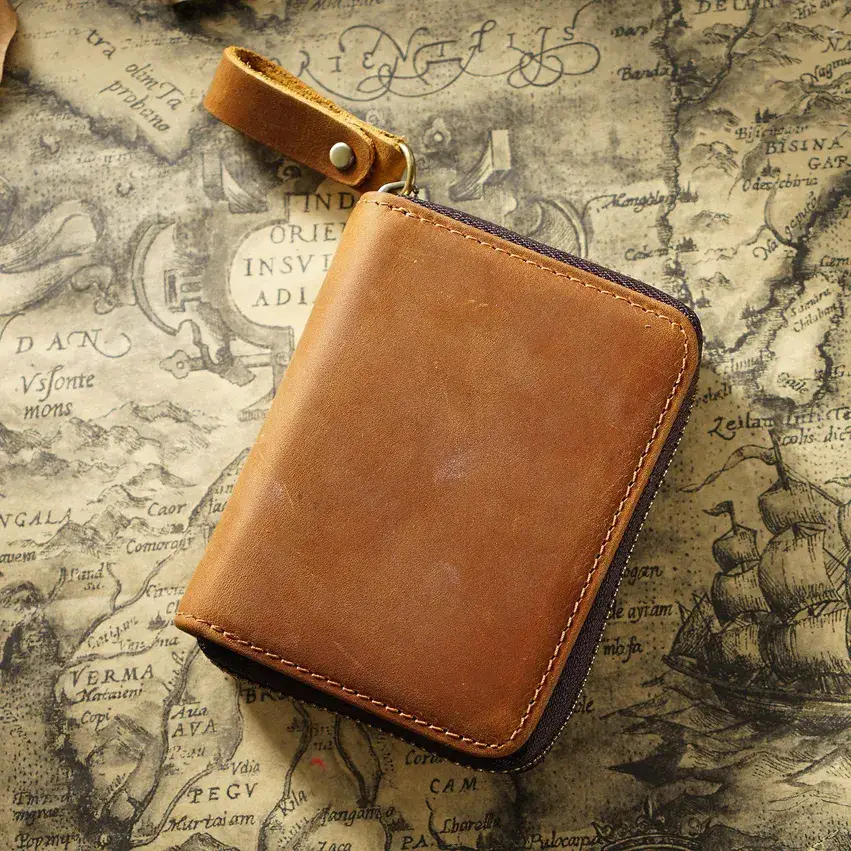 American Leather Goods - Wholesale Card Holder - Unisex - Credit Card Holder for Men Women, Geniune Leather Wallet2