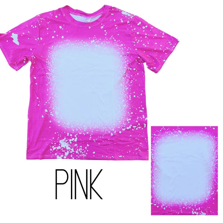 Sublimation Kings of Florida - Wholesale Sublimation Blank T-Shirt - Unisex - Sublimation Faux Bleached Shirts- Youth & Adult Sizes6