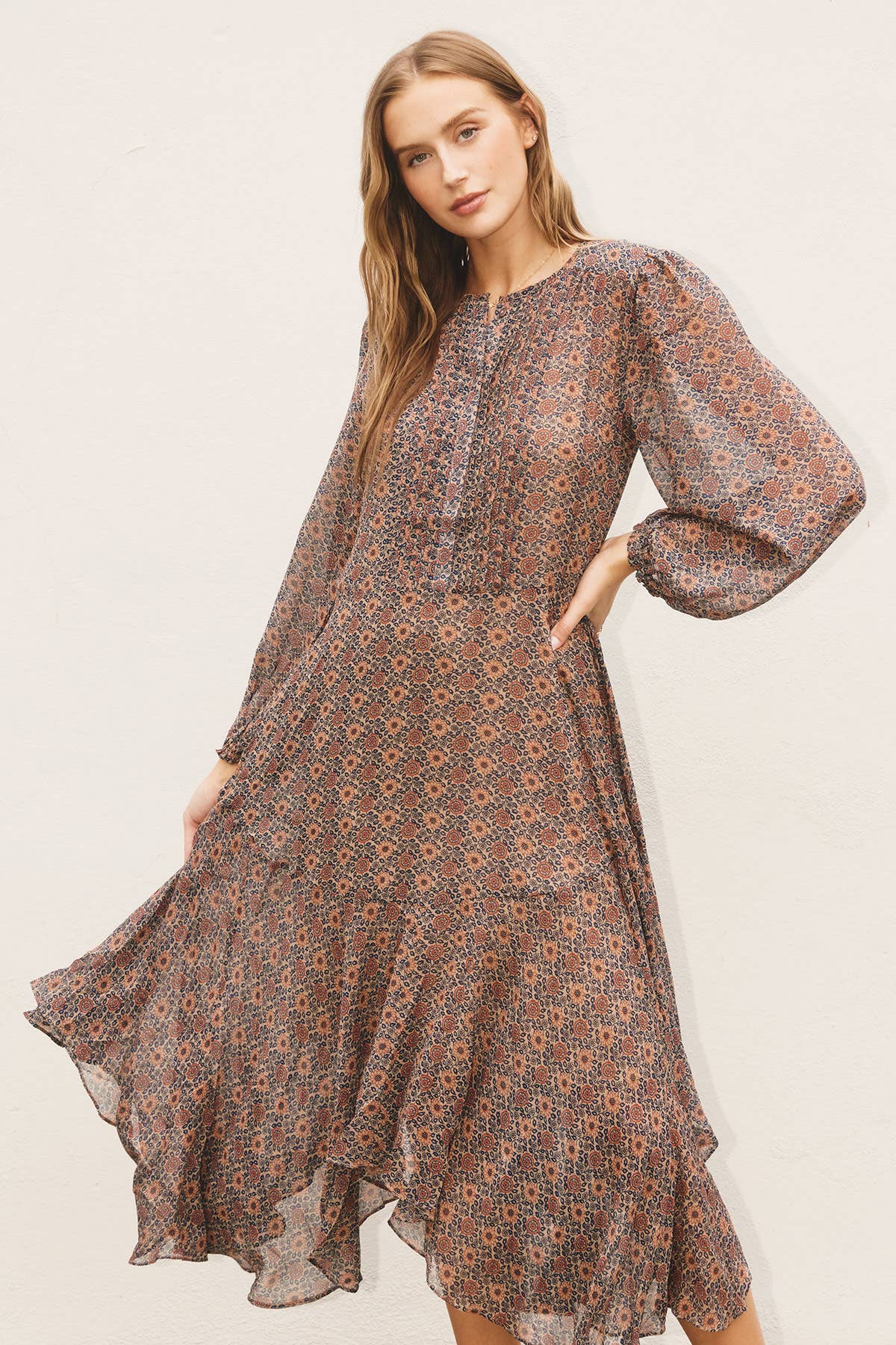 Dress Forum - Vente Robe – femme - FD7107 Robe à ourlet mouchoir Rhapsody11