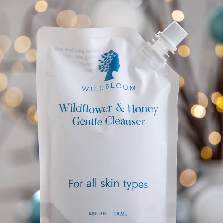 Wildflower + Honey Face Cleanser Refill for wholesale by WildBloom Skincare