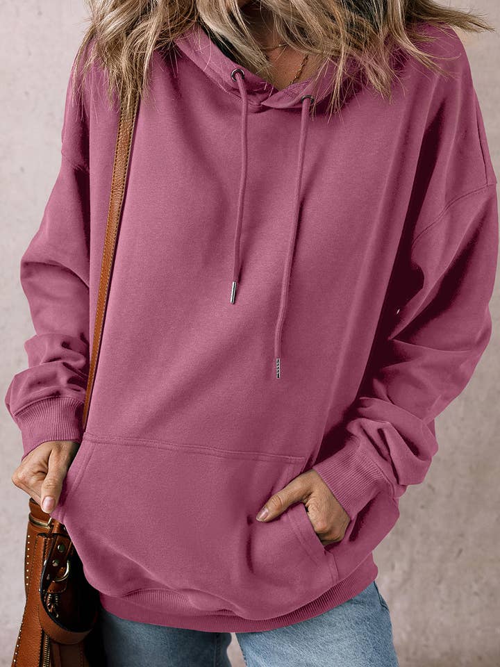 Valerian Kangaroo lommehættetrøje med snor for engroshandel hos EG fashion