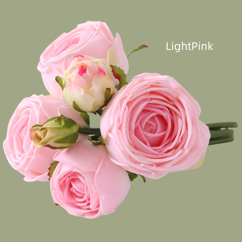 ACNITE(We cover U.S. import duties) - Wholesale Artificial Flowers - Real touch peony flower bunch for home wedding decor3