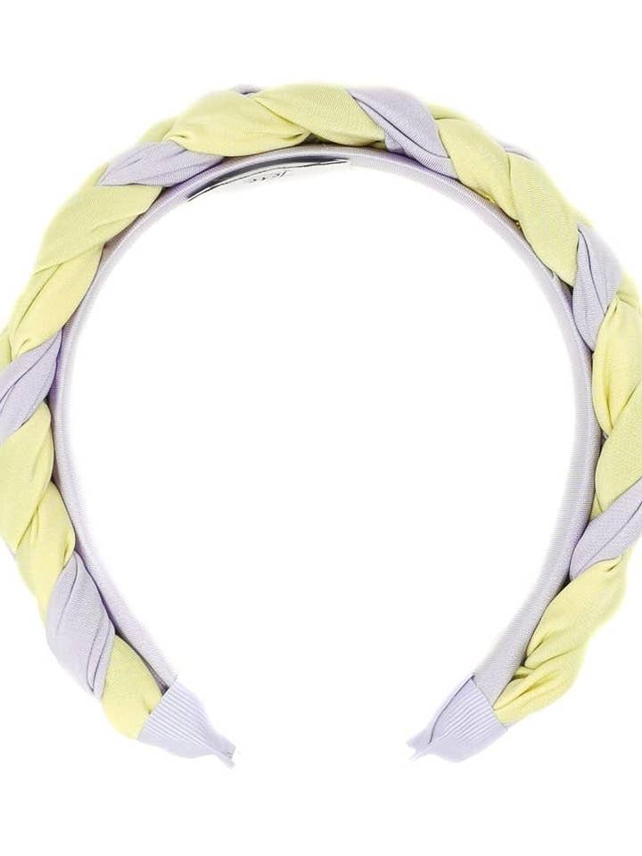 Frida gul och lila jersey pannband för wholesale av Tétè Accessories