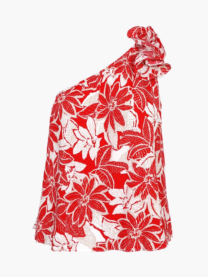 Jillian One Shoulder Top for wholesale by Adelyn Rae