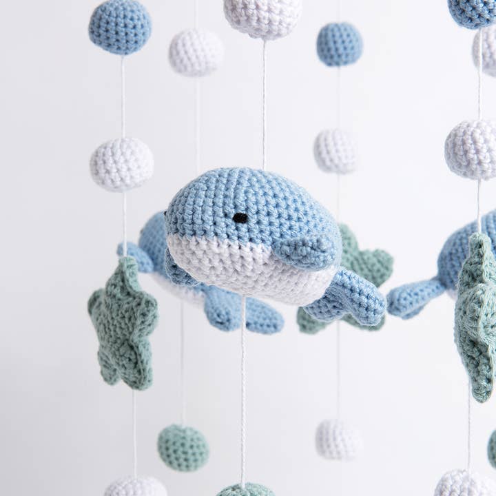 Wool Couture Company - Vendita all'ingrosso Kit per lavoretti fai da te - Kit all'uncinetto per bambini Whale & Starfish4