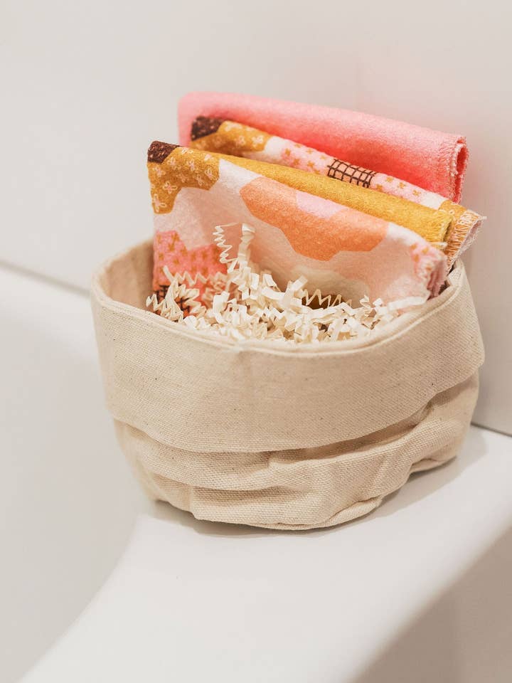 Flower Garden Wafflecloths - Set of 4 for wholesale by Doe A Deer