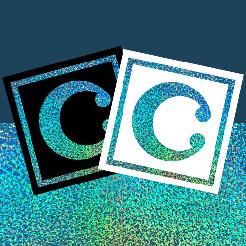 Crafty Cutter - Wholesale Craft supplies - Holographic HTV12