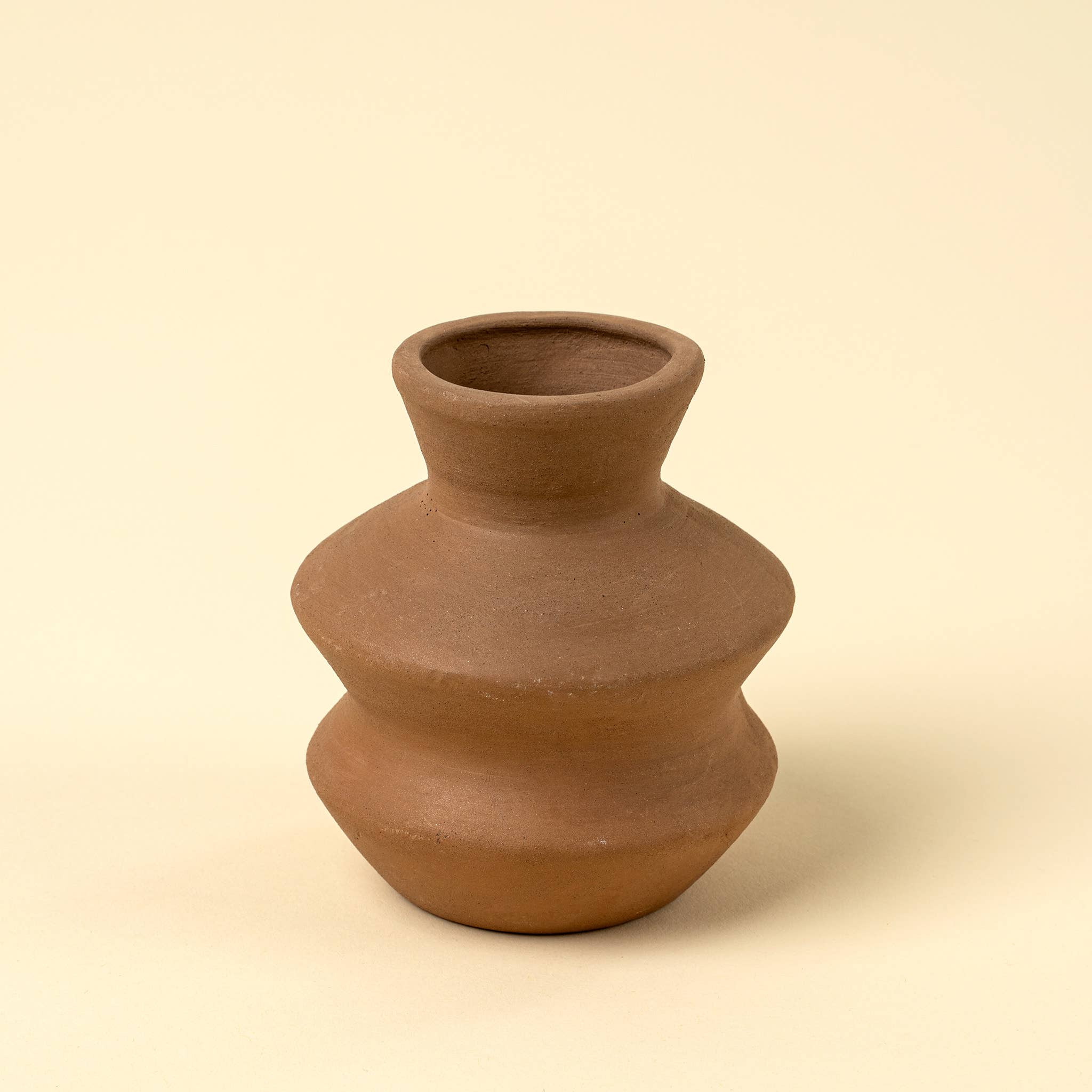 Indaba Trading - Wholesale Vase - Wave Terracotta Bud Vase