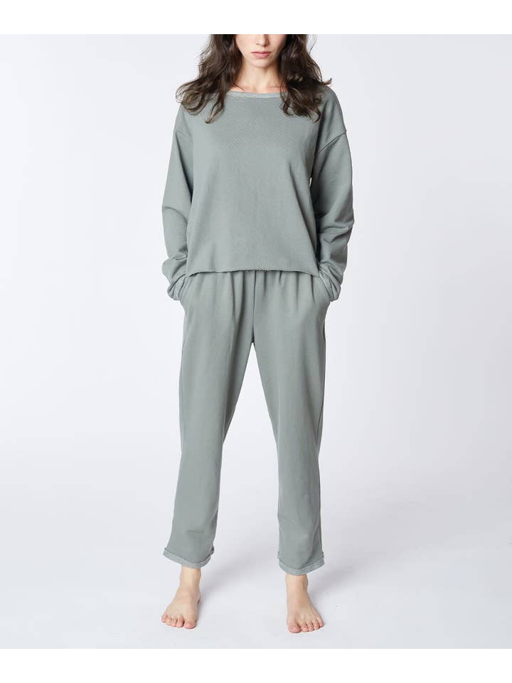 Studio Ko Clothing - Wholesale Lounge Set - Women's - RECYCLED COTTON LOUNGEWEAR SET1