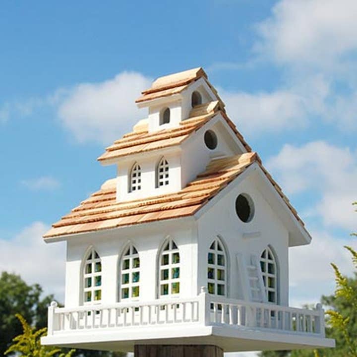 Home Bazaar - Wholesale Bird House - Chapel Bell Birdhouse