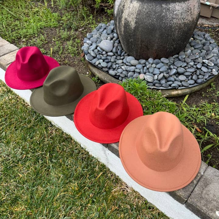 Bella Betty - Wholesale Fedora - Women's - Classic Small Brim Fedora Hat2