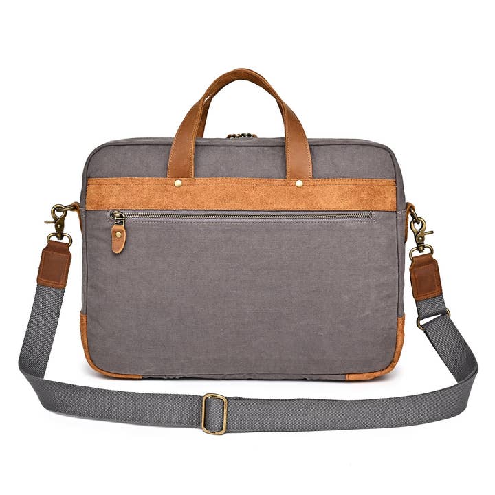 TSD Brand – wholesale Briefcase – Unisex – Valley Oak Canvas Brief Bag18