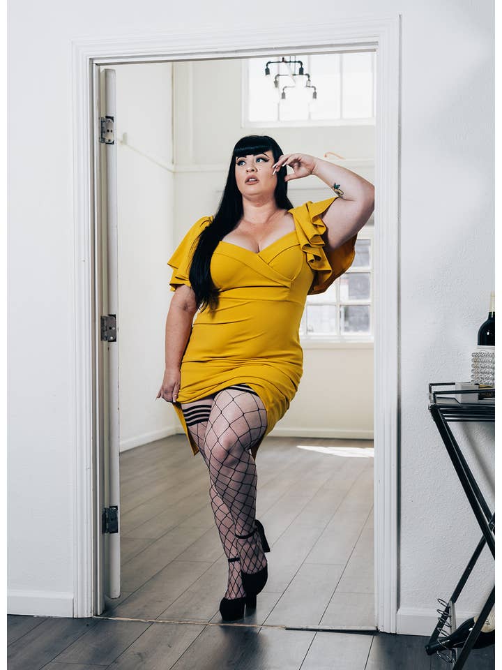 Kix'ies - Venta al por mayor Medias - Mujer - Calcetería Michelle, medias negras grandes hasta el muslo3