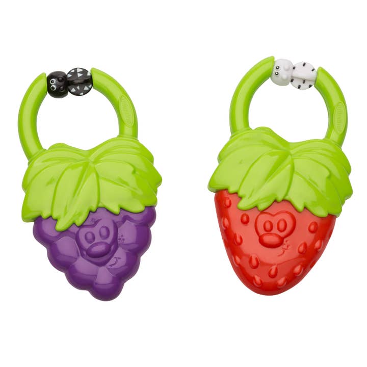 Infantino - Wholesale Teether (Not Clip-On) - Baby - Vibrating Teethers - Strawberry & Grape