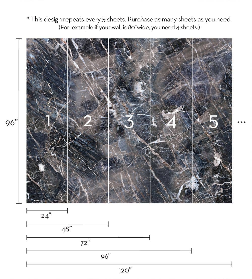 Simple Shapes - Wholesale Wallpaper - Marble Wall Art Wallpaper - Peel and Stick3