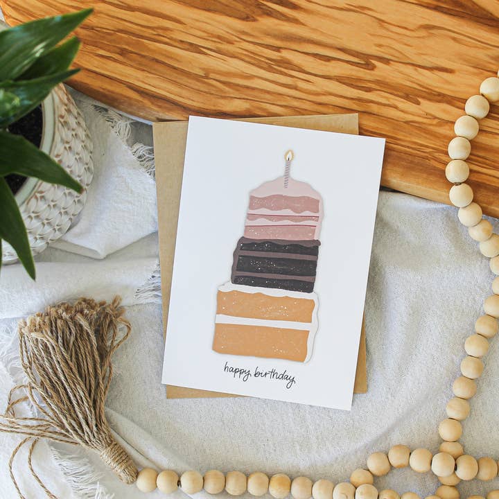 Gestapelt mit Spaß Geburtstagskarte für den Großhandel von Stillbay Home Goods