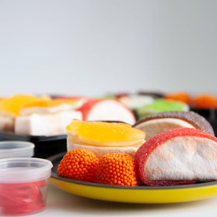 Grandpa Joe's Candy Shop - Wholesale Gummy - Raindrops Gummi Sushi, 3.00oz, 12ct Case4