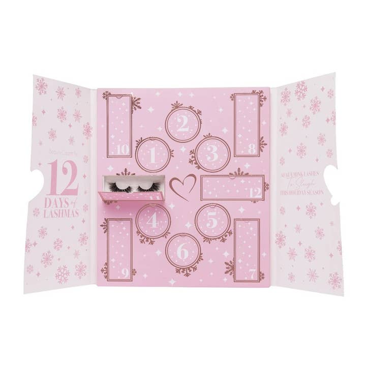 PINEAPPLE Beauty - Wholesale False/fake eyelashes - Beauty Creations ELS Mink Lashes Xmas Advent Calendar - 1set1