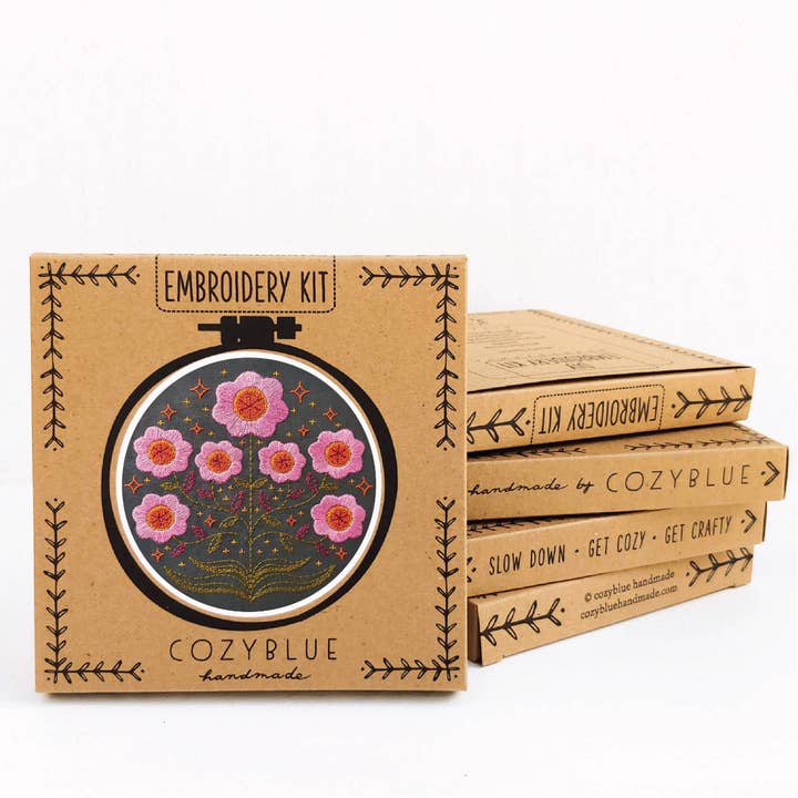 cozyblue handmade - Wholesale Embroidery/Cross Stitch Supplies - enchanted embroidery kit1