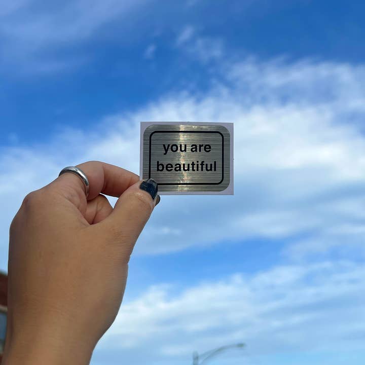 You Are Beautiful - Wholesale Sticker - The Original You Are Beauitufl Stickers - 50 Sticker Pack