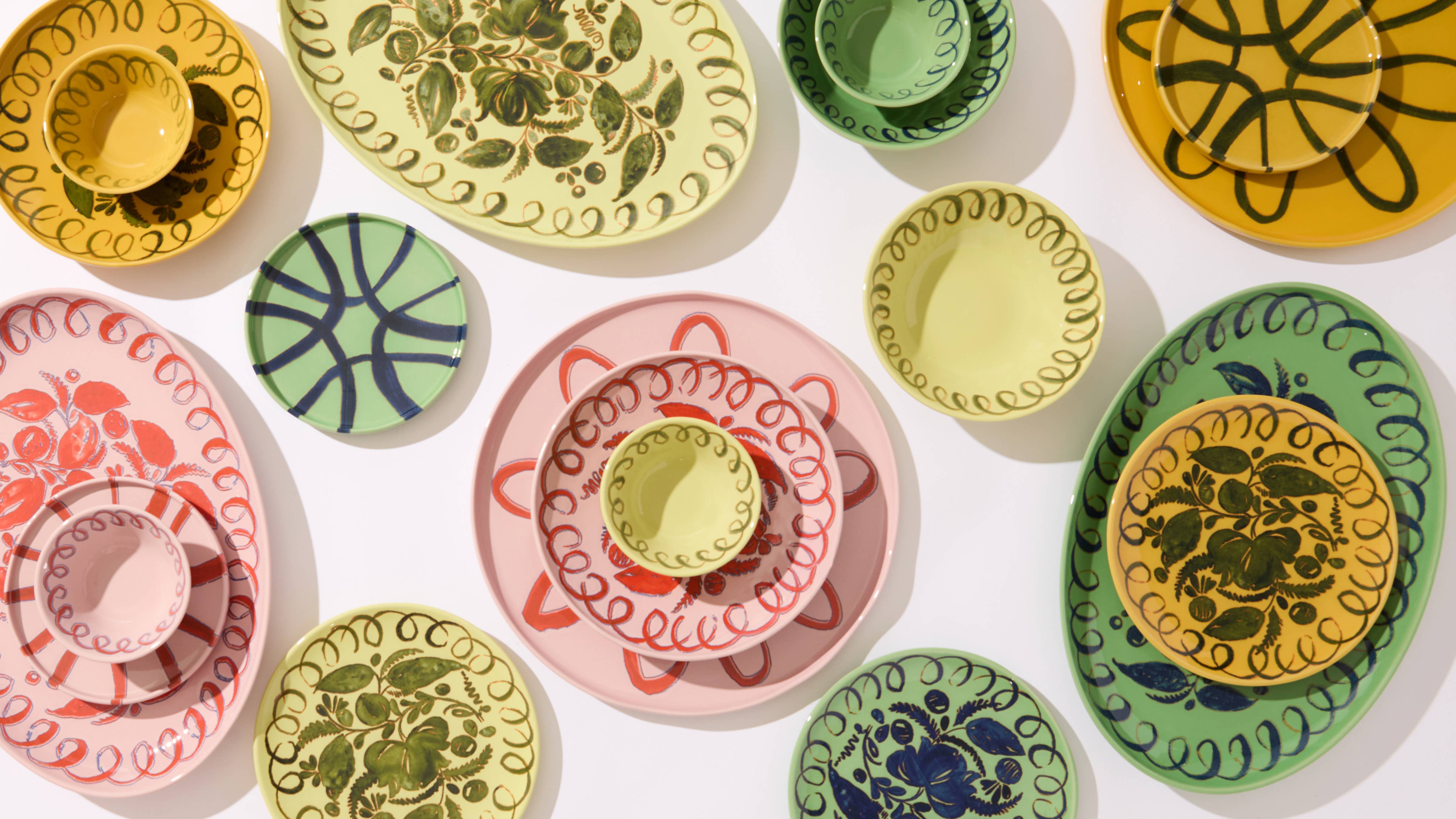 Couleur Nature – Großhandel Deko-Tablett – Amalfi Ovales Tablett Grün - 39,9 cm x 27,9 cm4