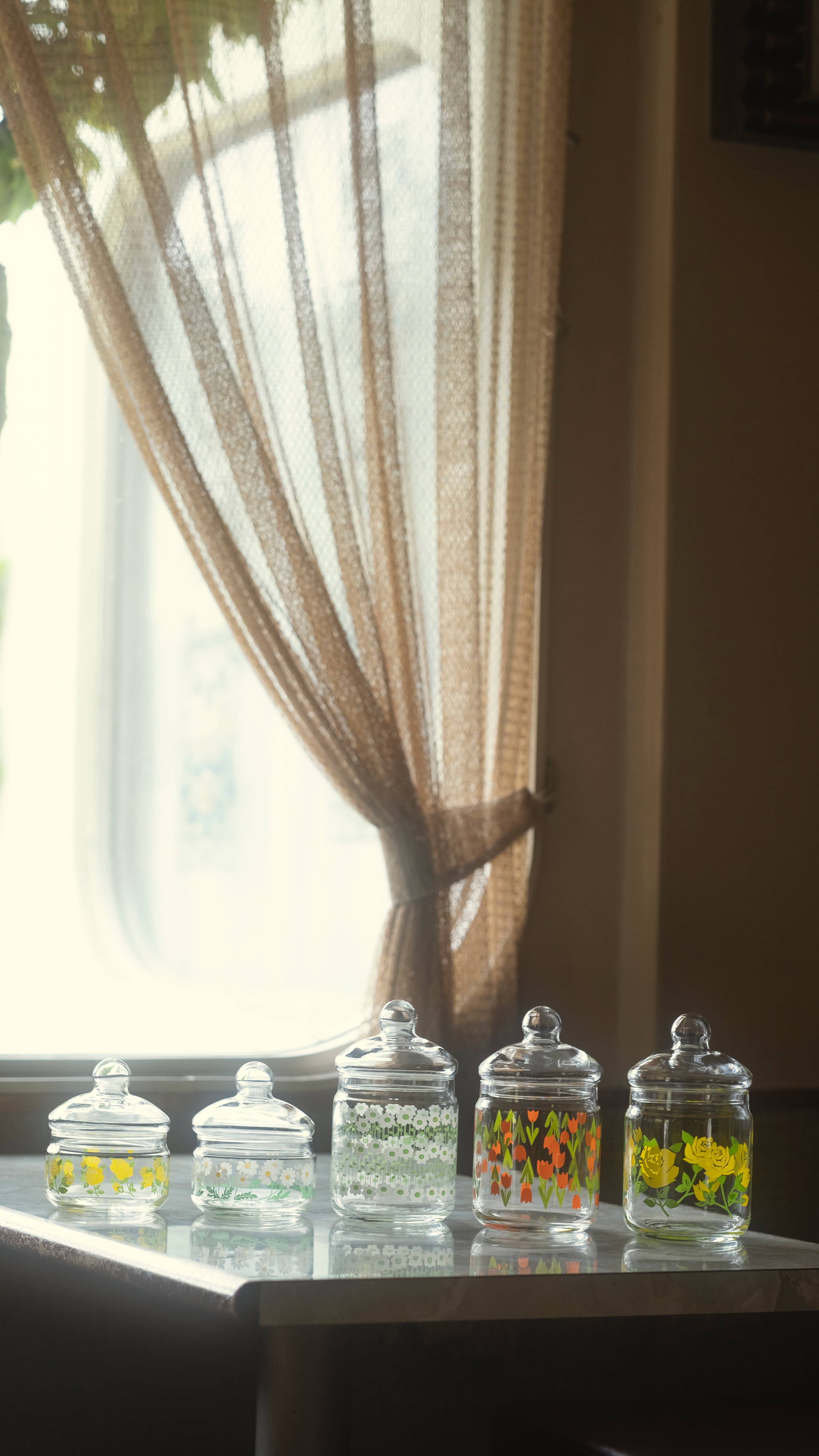 ADERIA - Wholesale Jar - ADERIA Retro | Small Jar | 7 Pattern Options5