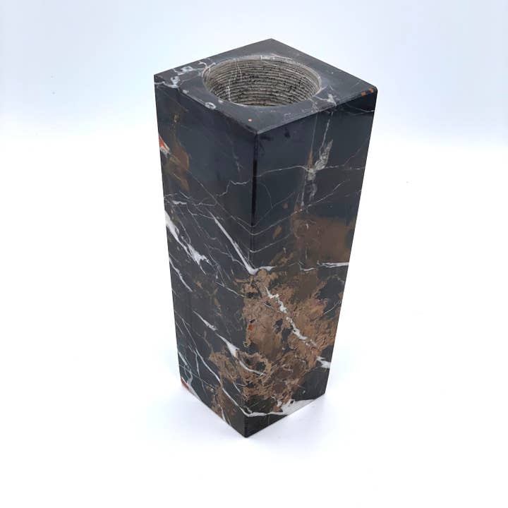 Page Imports - Wholesale Vase - 8" Square Vase in Marble and Onyx11