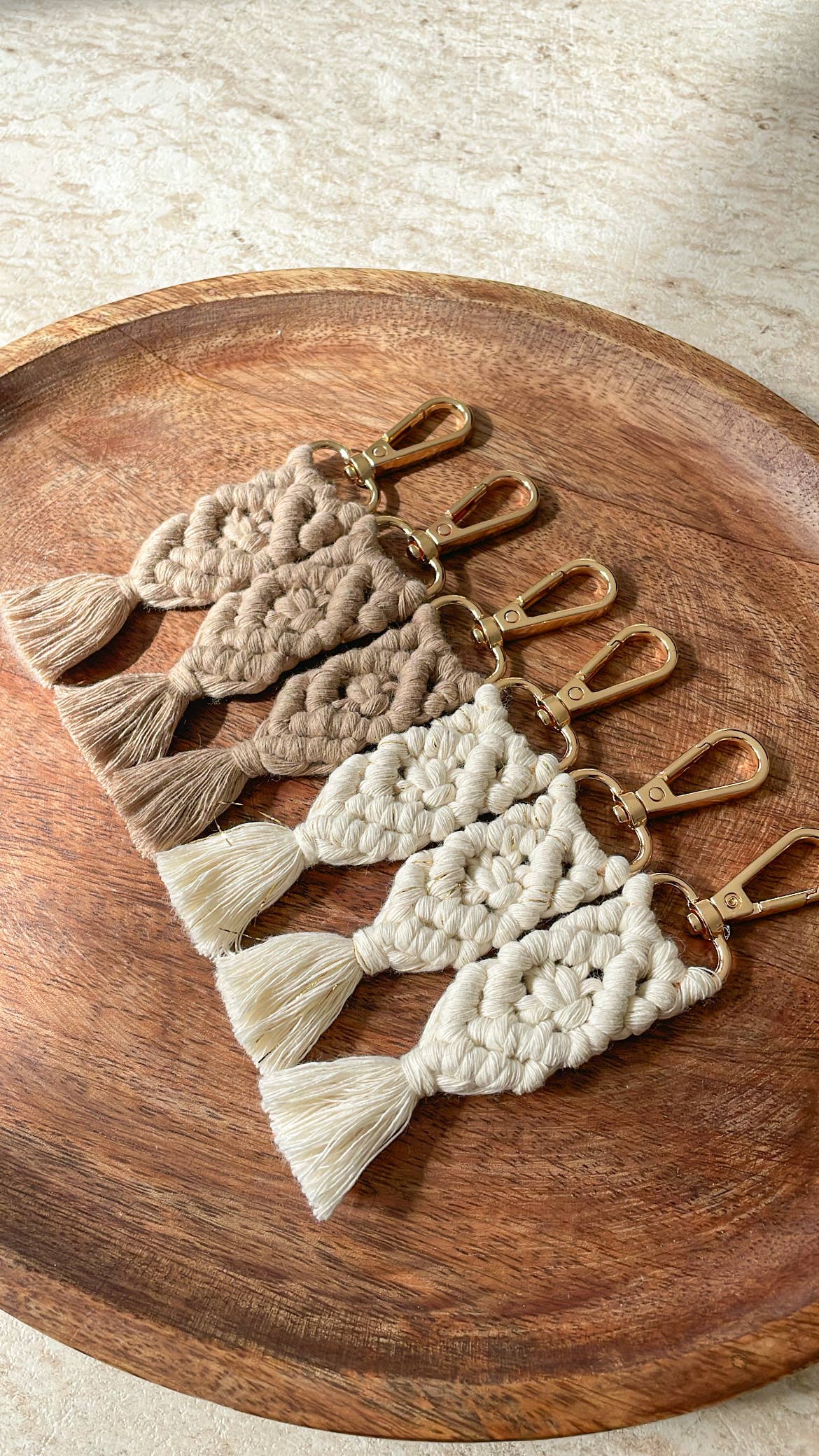 Atelier Marisha - Wholesale Keychain - Women's - Macramé keychains - BEST SELLER1