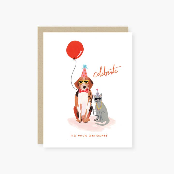 pets in shades birthday card for wholesale by 2021 Co.