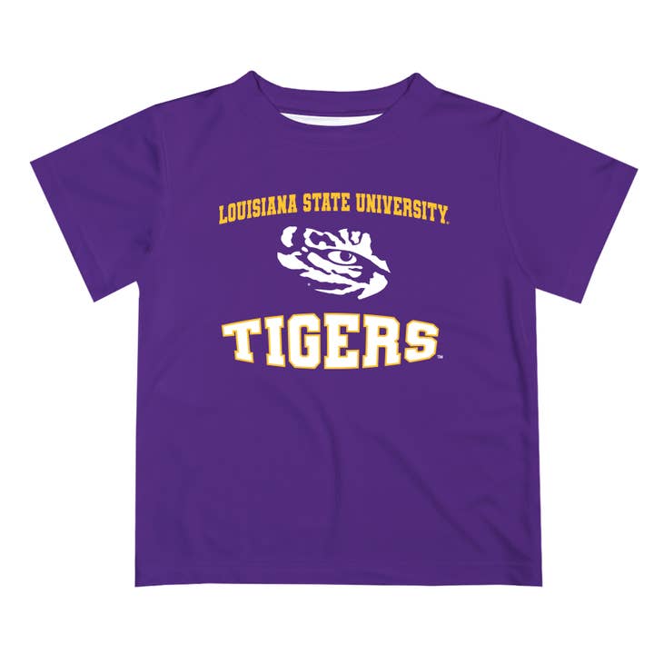LSU Tigers Vive La Fete Boy Game Day V3 Short Sleeve T-shirt for wholesale by Vive La Fete
