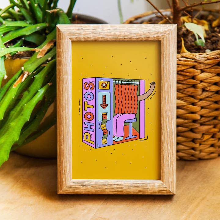 Fotobås – 4 x 6″ Minifoto för wholesale av Bailey Crouch Illustration