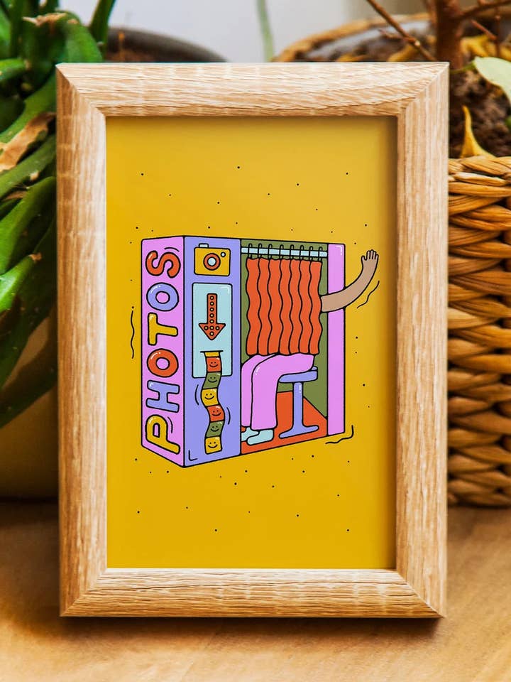 Fotobås – 4 x 6″ Minifoto för wholesale av Bailey Crouch Illustration