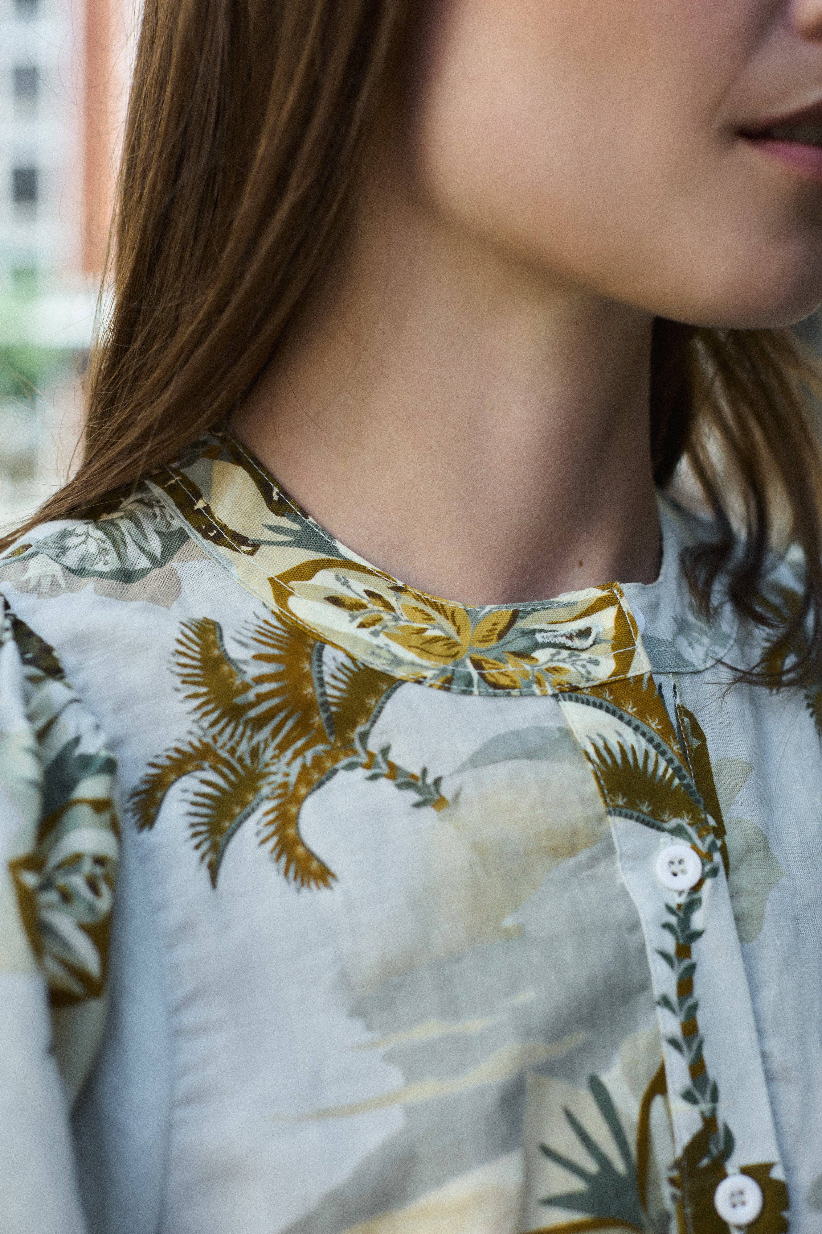 Las Sureñas – Engroshandel Skjorte med buttondown – til kvinder – Ballon Skjorte Ipanema1