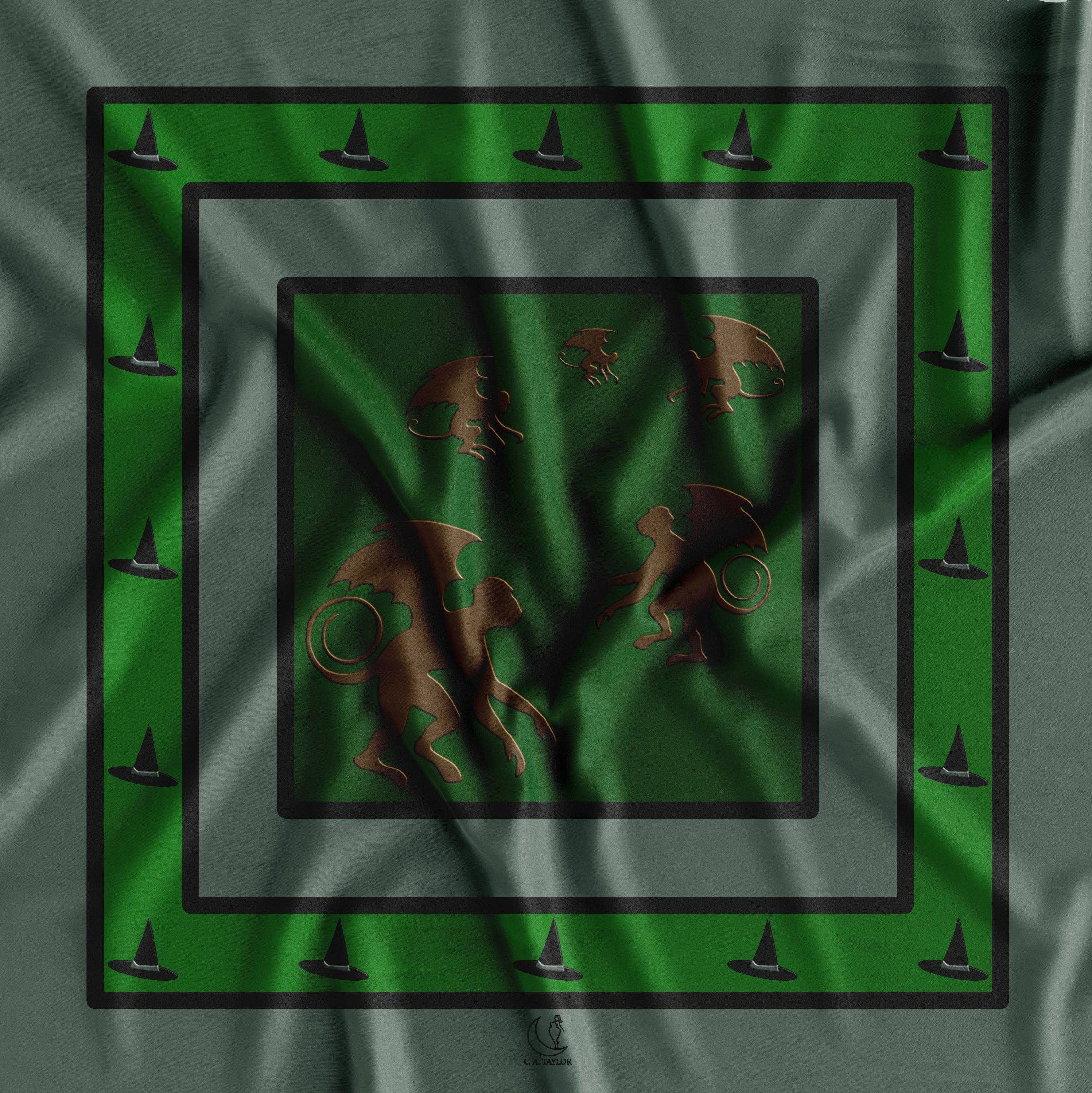 C A Taylor – wholesale Bandana – Women's – Over the Rainbow - Bandana 45cm1