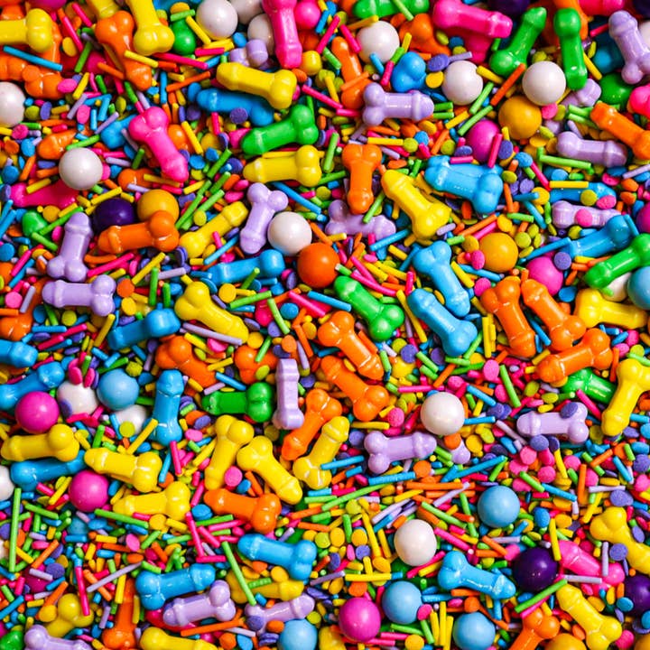 The Naughty Sprinkle - Wholesale Sprinkles - A Cock Celebration - Naughty Sprinkle Mix