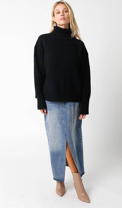 Olivaceous – wholesale Pullovertröja - Dam – Mckenna Tröja2