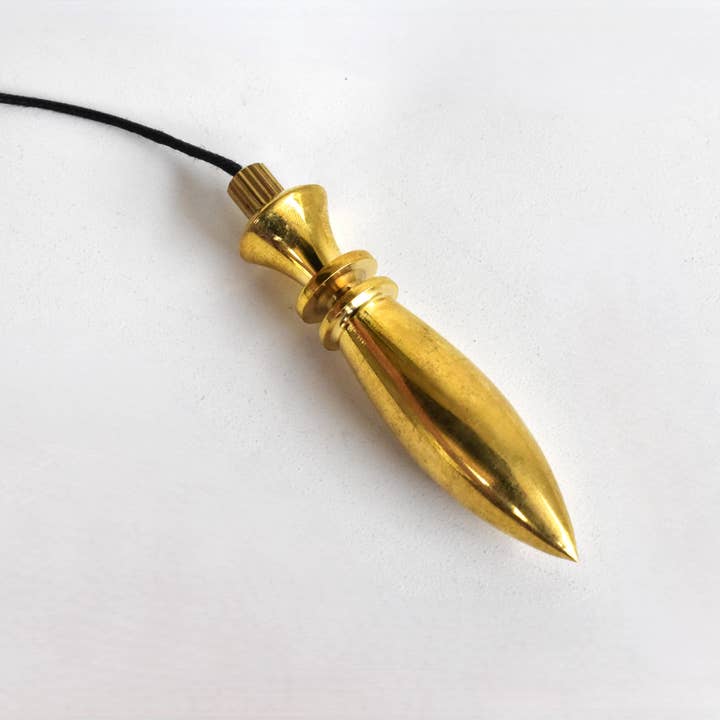 Soothing Crystals - Wholesale Meditation Supplies - Bullet Brass Pendulum Silver Metal Egyptian Pendulums7