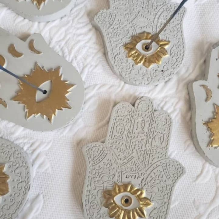 CharlieHaze - Wholesale Incense Holder - Hamsa Insense Holder