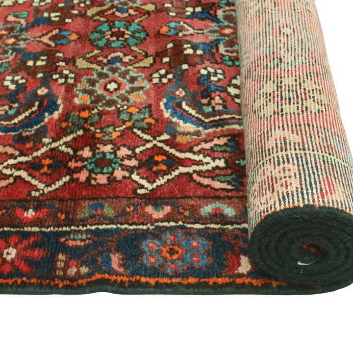 Noori Rug - Wholesale Area Rug - Fine VTG Burl Red/Navy Runner, 2'0" x 9'3"6