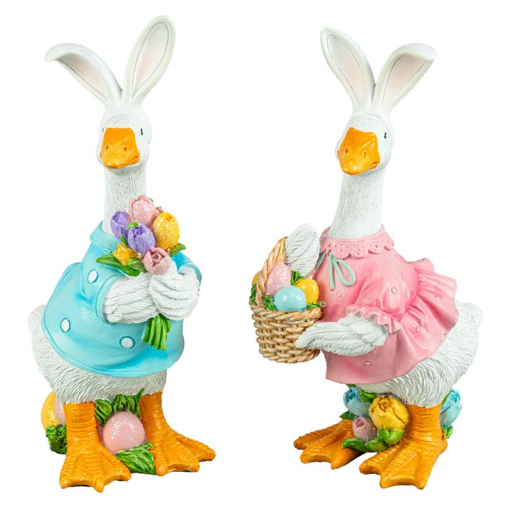 Easter Bunny Ears Ducky Stander 2 Assorted for wholesale by Hanna's Handiworks