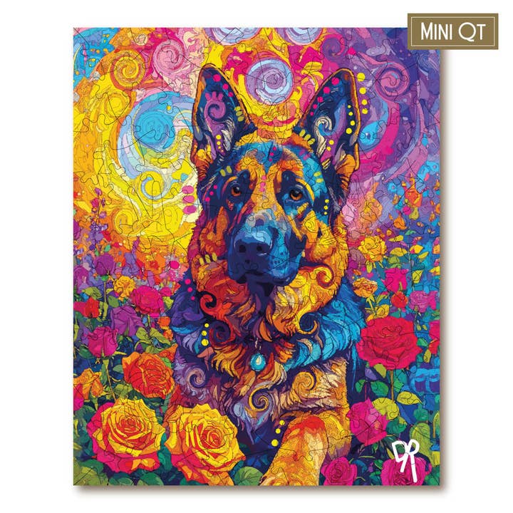 The Spring Sprung Shep MINI QT for wholesale by Victory Wooden Puzzles