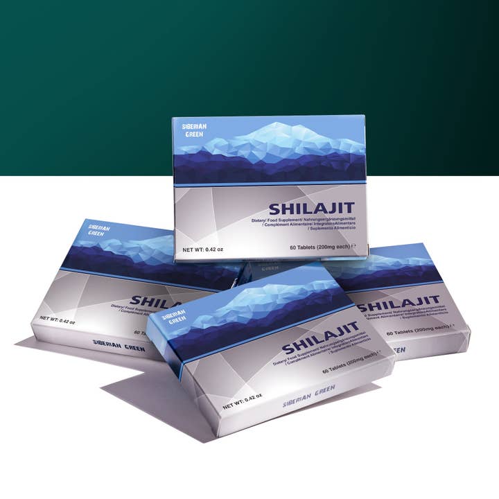 SiberianGreen - Wholesale Healing Salve/Balm/Cream - 720 (12x60 Pack) Altaic Pure Shilajit "MUMIJO" Dry Drops Mumio Mumiyo Resin