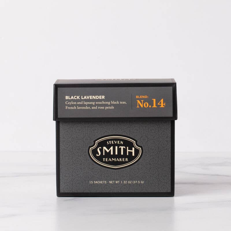 Smith Teamaker – Großhandel Teebeutel – Schwarzer Lavendel - Schwarzer Tee - Einzelhandelskartons3