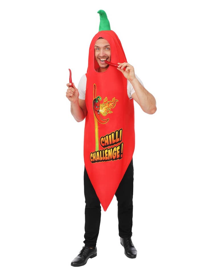 Costume piment rouge - adulte - taille unique pour la vente par P'tit Clown