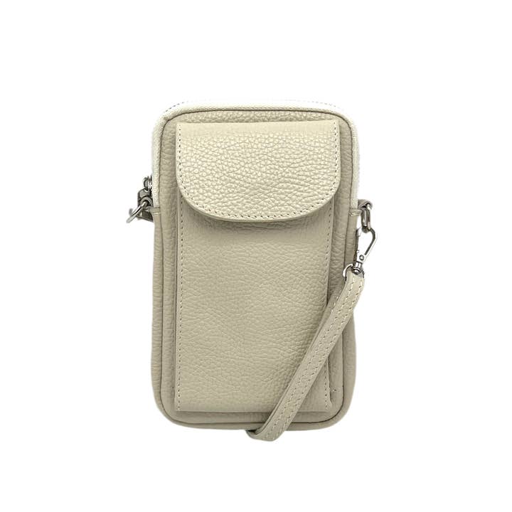 Suie Valentini srl - Wholesale Crossbody Bag - Women's - Genuine leather crossbody bag, Made in Italy, art. 1125856